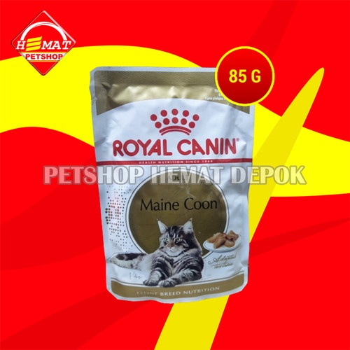 Makanan Kucing Wet Cat Food Royal Canin mainecoone Sachet pouch 85 GR