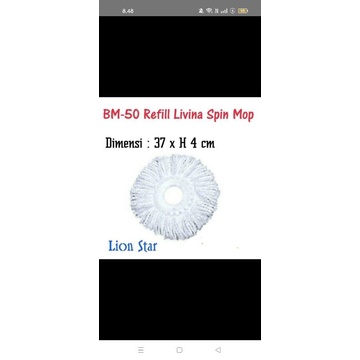 spin mop Refill Livina BM 50 lion star