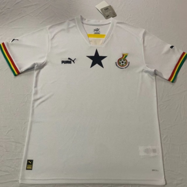 Dijual JERSEY BOLA GHANA HOME WORLDCUP 2022 GRADE ORI IMPORT - XXL Limited