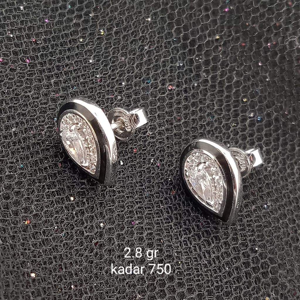 Anting emas 17K - 2.8 gr kadar 750 - 3878