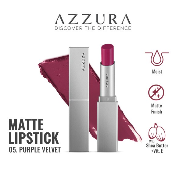 Azzura Matte Lipstick - 3g