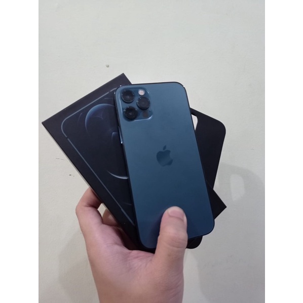 Iphone 12 Pro 128gb Fullset mulus Imei terdaftar Kemenperin