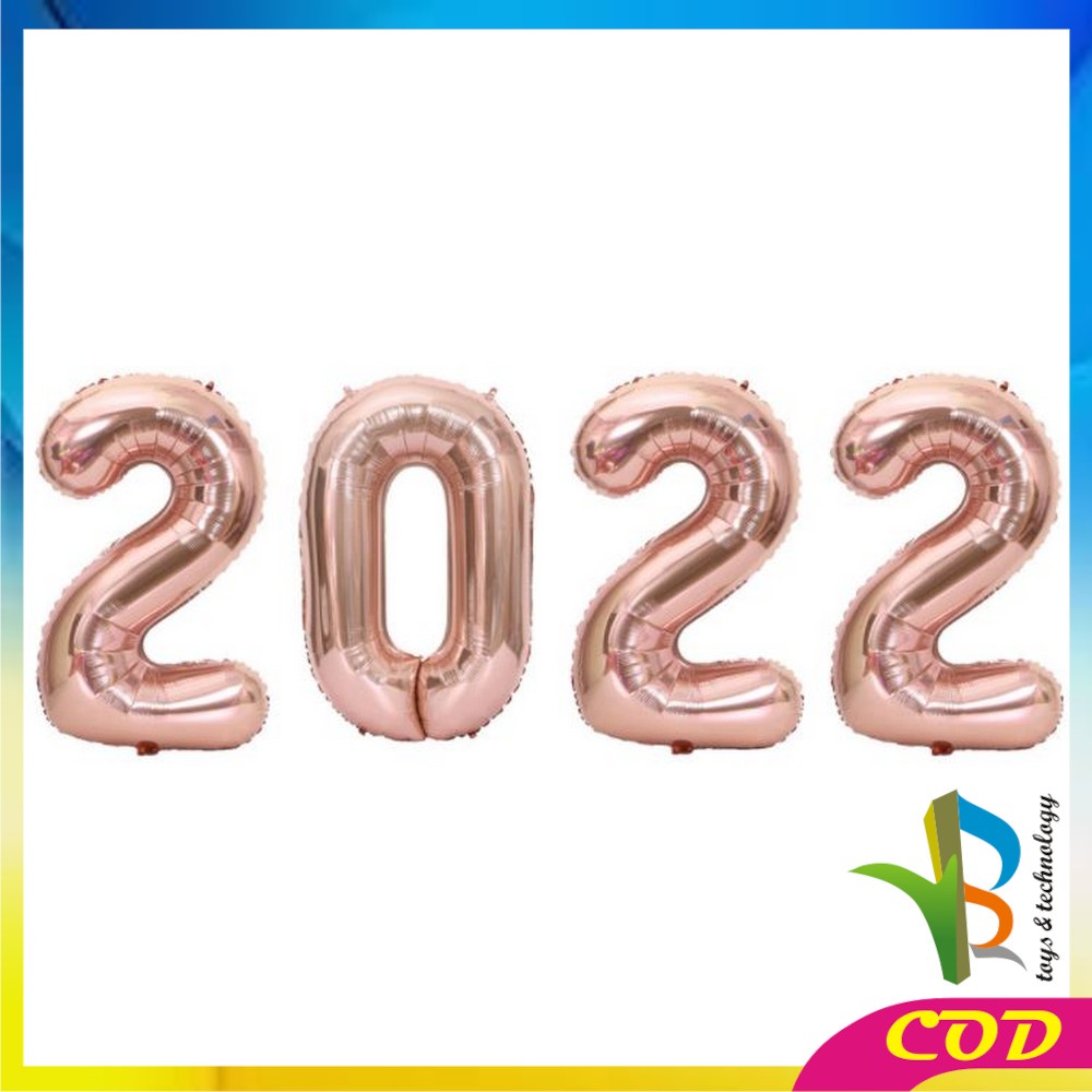 RB-C390 Balon Foil Huruf Rosegold A-Z Balon Foil Angka 0-9 / Ballon Foil Abjad Alphabet Angka Polos / Baloon Huruf Dan Angka Perlengkapan Ulang Tahun