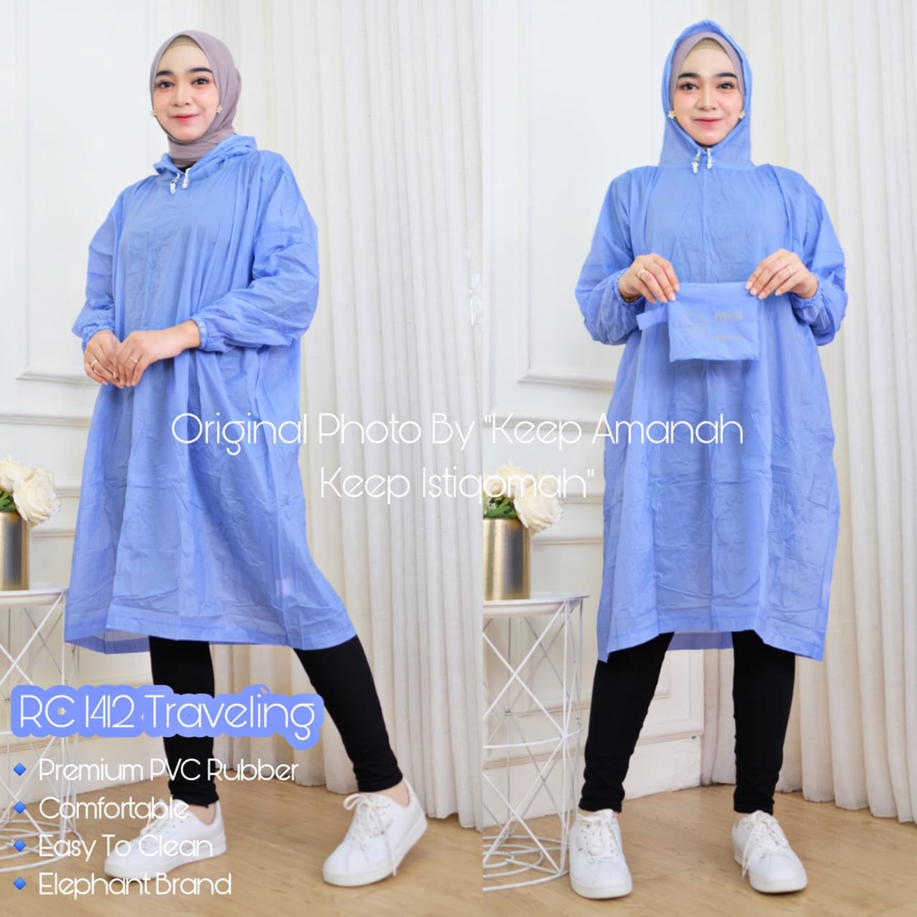 RC Mini 1412 Raincoat Mantol Jas Hujan PVC