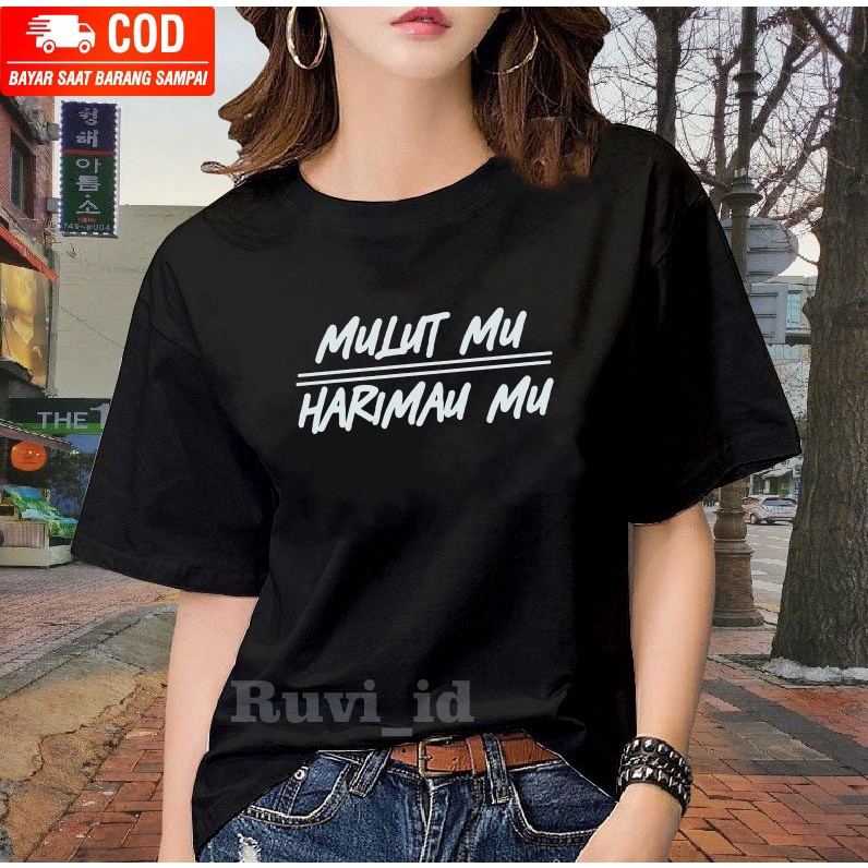 Ruvi_id-KAOS DISTRO / BELI 3 GRATIS HEADSET EXTRA BAS / KAOS KEREN KEKINIAN / KAOS WANITA / KAOS PRIA / KAOS OBLONG / BLUS / T-SHIRT / KAOS WANITA KOREAN STYLE / ATASAN WANITA DEWASA / ATASAN REMAJA / KAOS OVERSIZE / KAOS IMPORT / KAOS MURAH