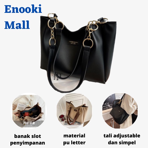 MV805480 Tas TOTE BAG Polos Wanita Model Cantik Terbaru Muat Banyak supplier tas import EL 5480 GT19