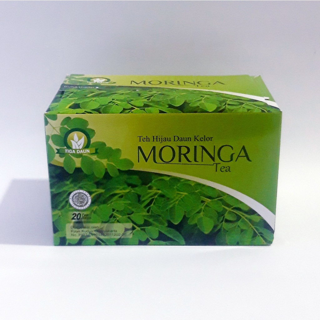 

Teh Hijau Daun Kelor MORINGA Isi 20 Tea Bag Teh Celup Herbal