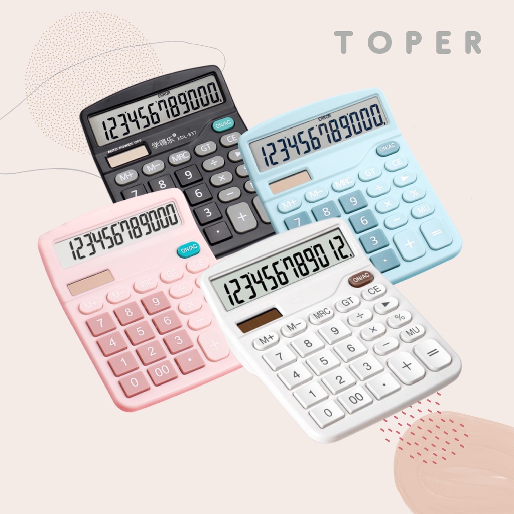 

TOPER Calculator Solar Power - Calculator Simple - Kalkulator Simpel - Kalkulator Solar - Kalkulator
