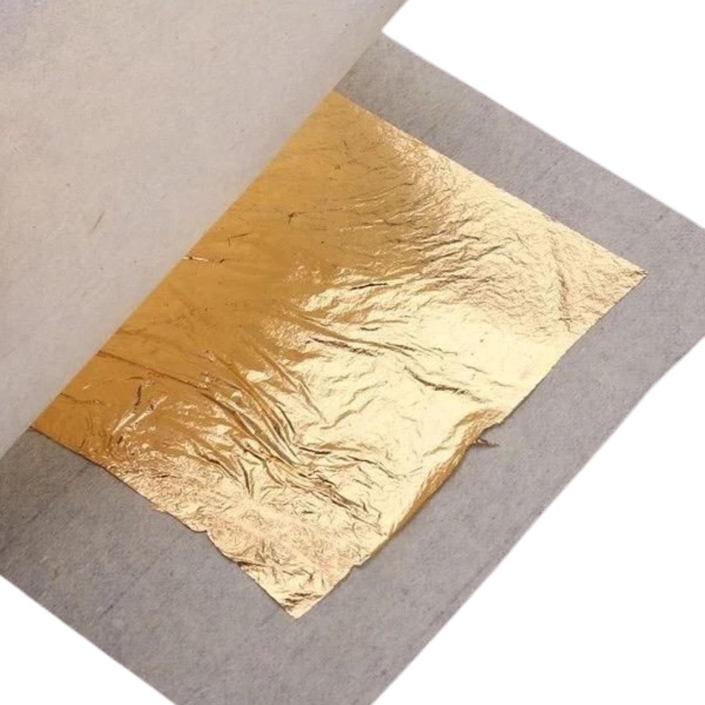 

Edible Gold Sheet 4.33x4.33cm isi 5pcs