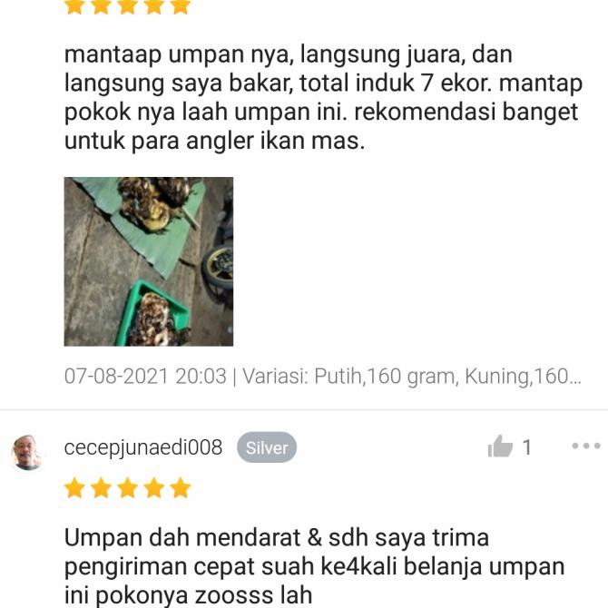 Umpan Ikan Mas Pandawa Lomba Gaplean Babon Super Ikan Rame