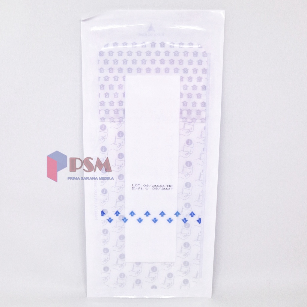 Xpresfix 10x25cm Plester Luka Operasi SC Anti Air Transparan+Pad Dermafix