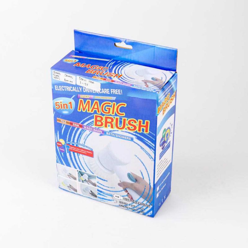 BATHE PROJECT Magic Brush Sikat Pembersih Elektrik 5 in 1 Electric Cleaning Sikat