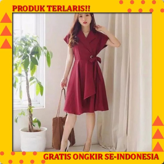 Dresswanita Casual Dress Korea Import Bangkok Murah Terbaru Maxi Pe466 F&F Tunik Hoodie Jumbo Xxx Dr