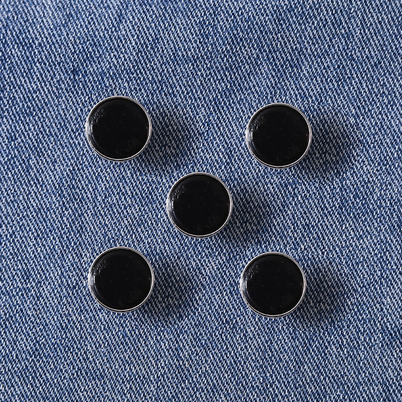 5 Pcs Pin Pinggang Tanpa Kancing Dapat Dilepas Gaya Korea Untuk Jeans Unisex