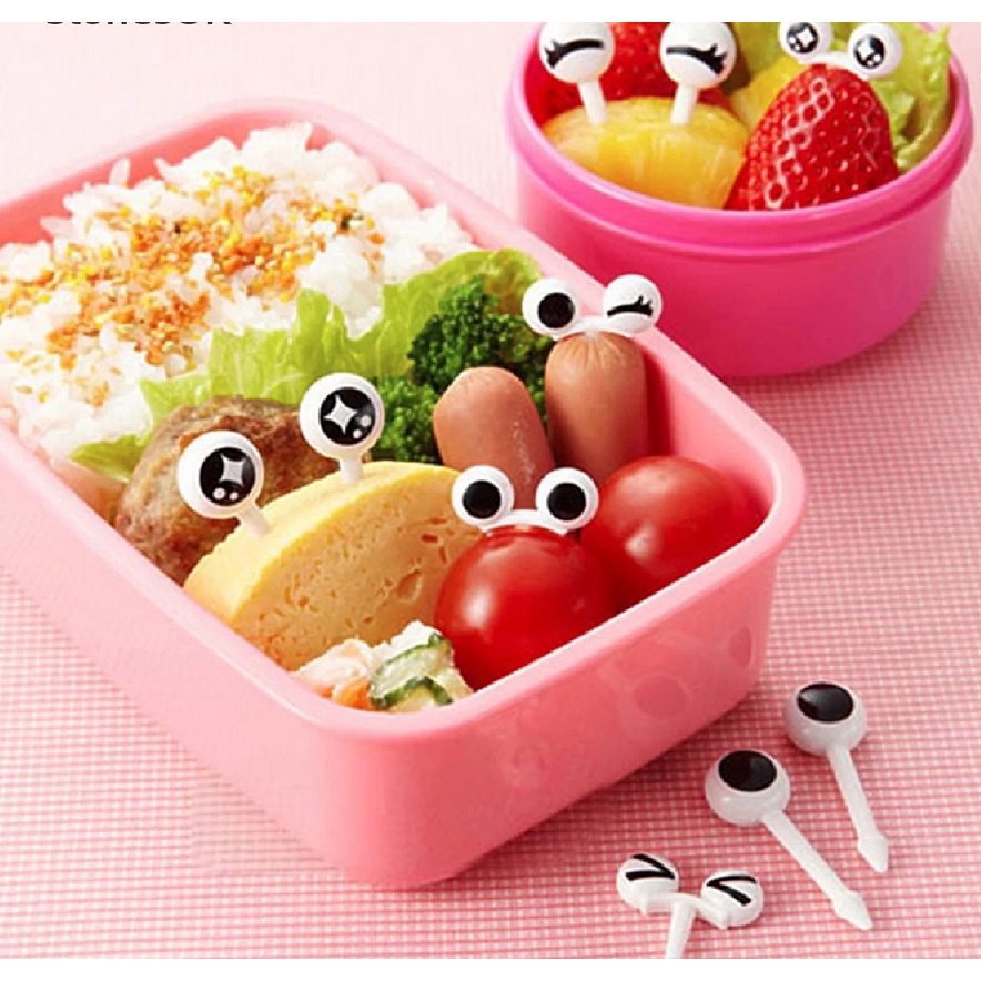 GrosirMart Garpu Bento Tusukan Bento Buah Kue Garpu Buah Kue Dessert Motif Lucu Anak-anak