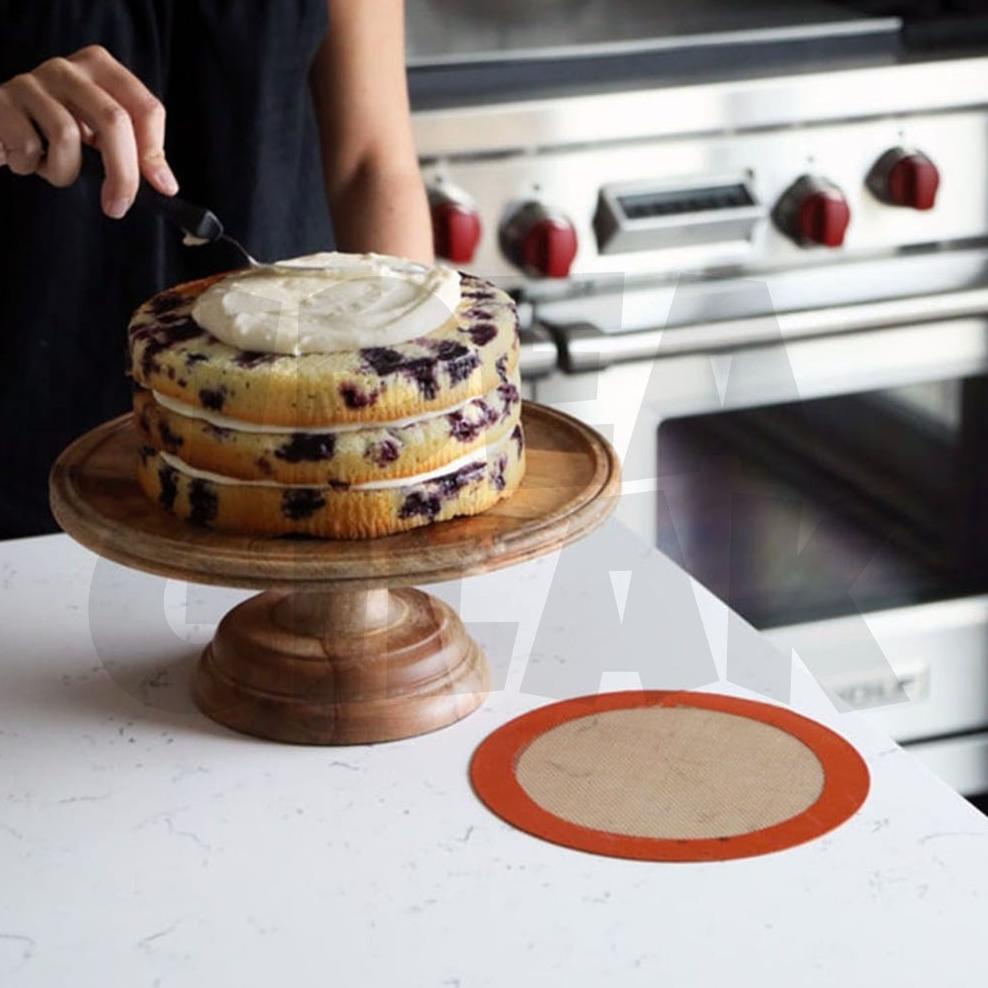 [MAREM] ALAS / TATAKAN ADONAN SILIKON / SILICONE BAKING MAT / SILMET / SILPET ANTI LENGKET TAHAN PAN