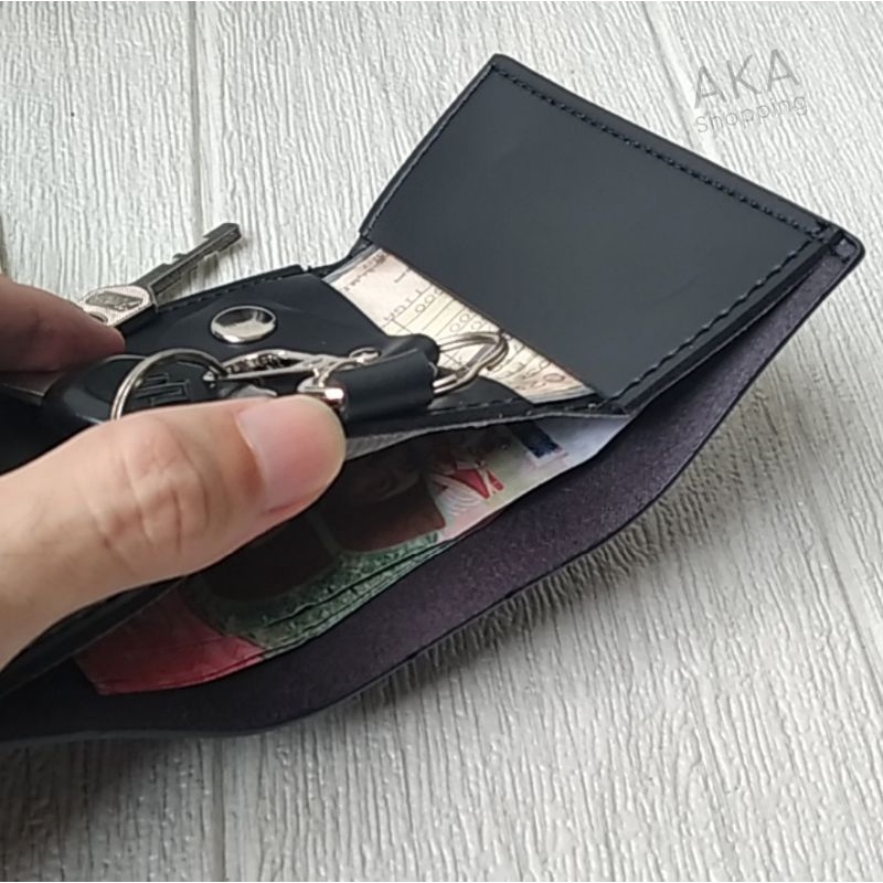 [HG BOSS09] Elegan Dompet STNK Gantungan Kunci Mobil Motor