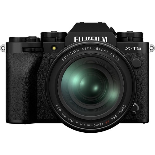 FUJIFILM X-T5 Kit 16-80mm f/4 R OIS WR - Fuji XT5 Kit 16-80mm GARANSI RESMI