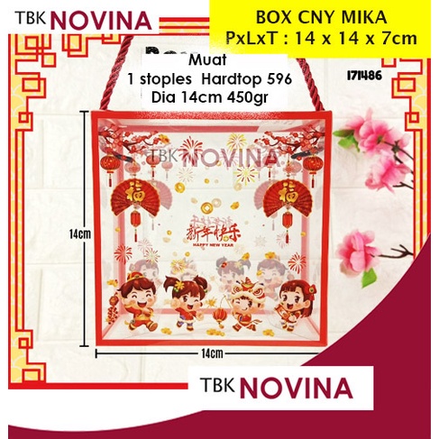 BOX IMLEK STOPLES / KOTAK STOPLES / BOX KUE KERING / BOX STOPLES CHINESE NEW YEAR SINCIA