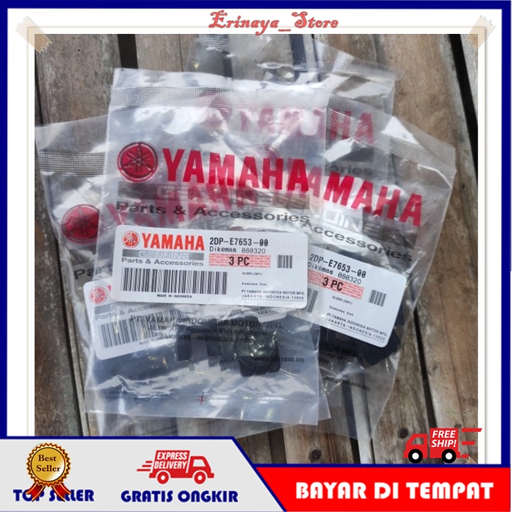 ORIGINAL YGP Slider Klip Piece Set Slide Motor Yamaha N Max Nmax Aerox Lexi Xeon 2DP Injeksi Baru Or