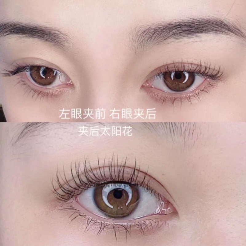 A66-PENJEPIT BULUMATA - Eyelashes Curler with Built In Comb Separated Eyelashes Curler Crimp-free lashes Comb Lash Curlers Eye Makeup