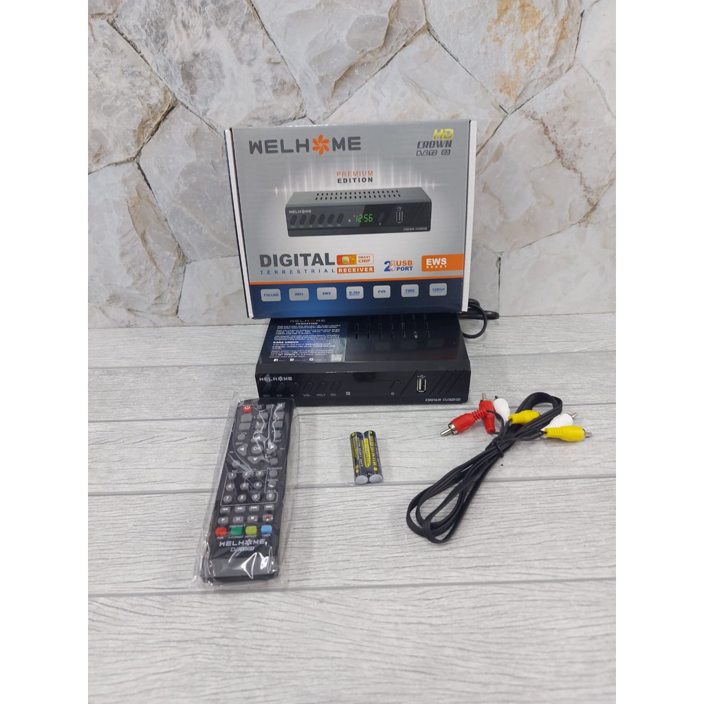 Set Top Box Tv Digital Welhome DVB-T2-03