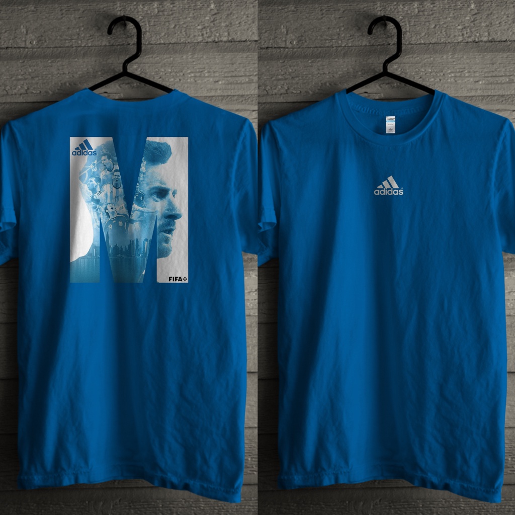 Jersey Piala Dunia 2022 Kaos Bola Jersey Argentina  Kaos Bola Argentina Kaos Lionel Messi Kaos Pria 