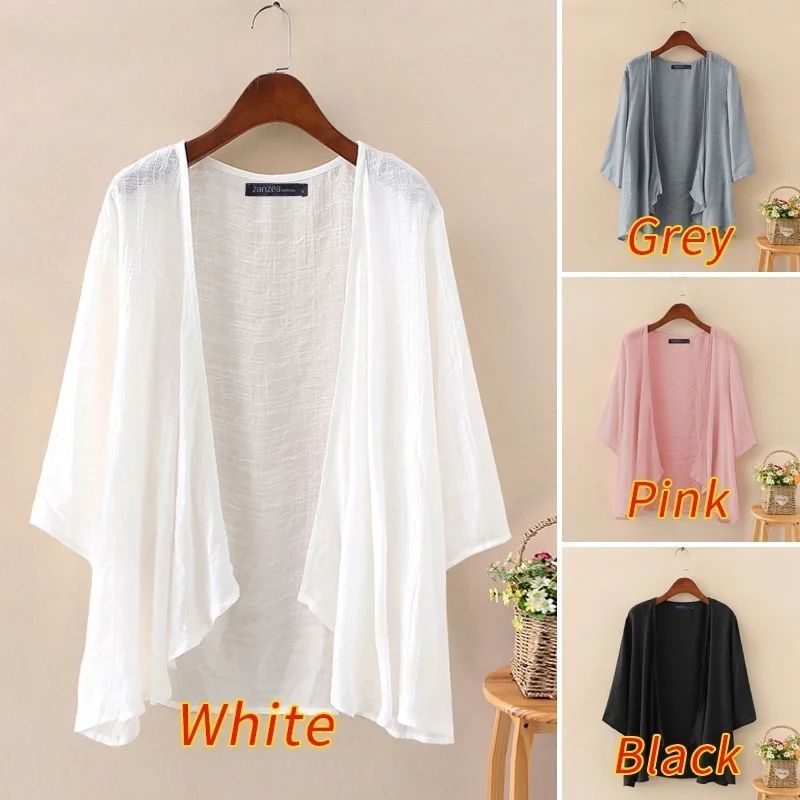 Yorin Outer Batwing Crinkle Airflow Tanpa Lengan