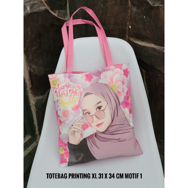 Totebag  Shopper Printing Ukuran Besar