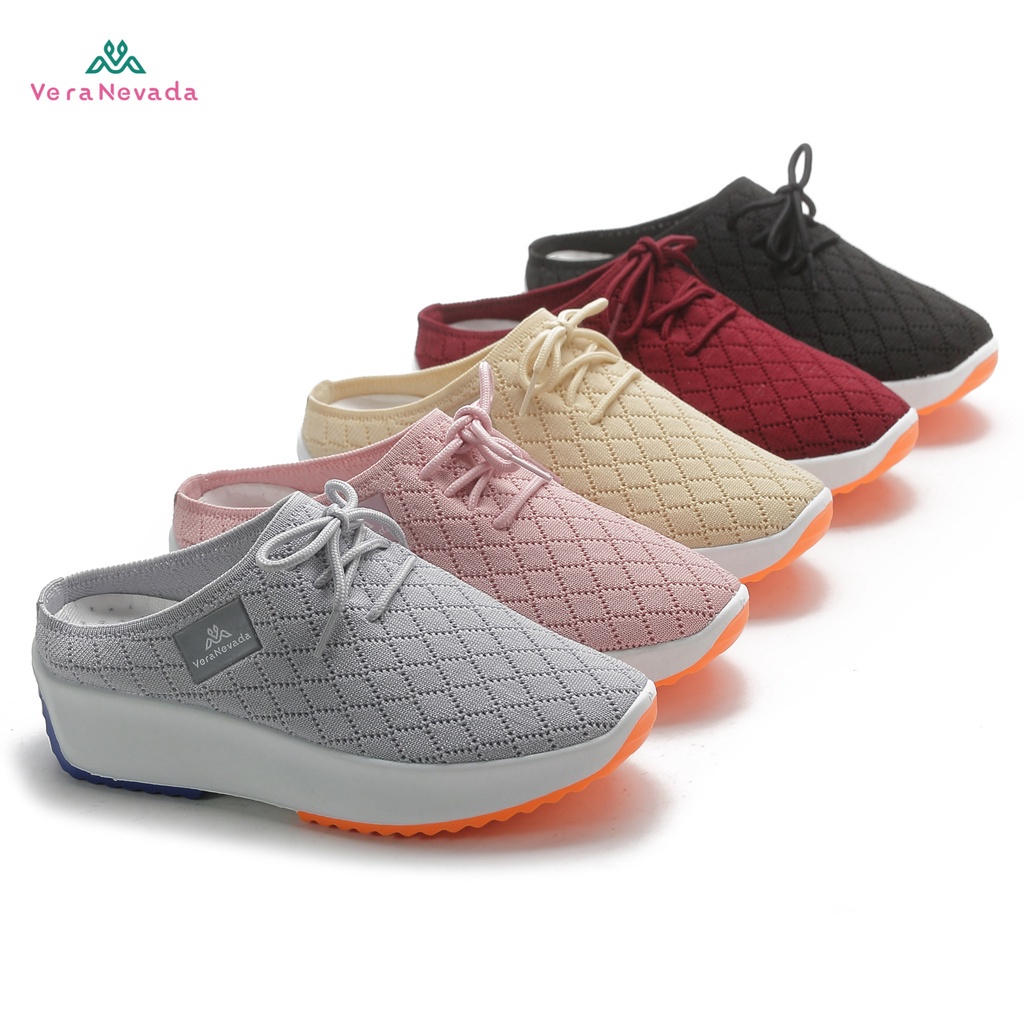 Ivony Seivona - A01 Vera Nevada Sepatu Casual Slop Sneaker Wanita Shoes