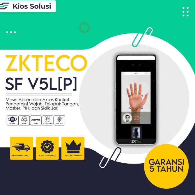 Mesin Absen dan Akses Kontrol ZKTECO SpeedFace V5L