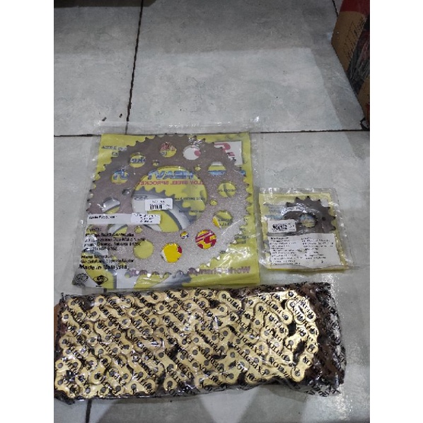 gir gear set ninja 250 karbu, ninja 250 fi