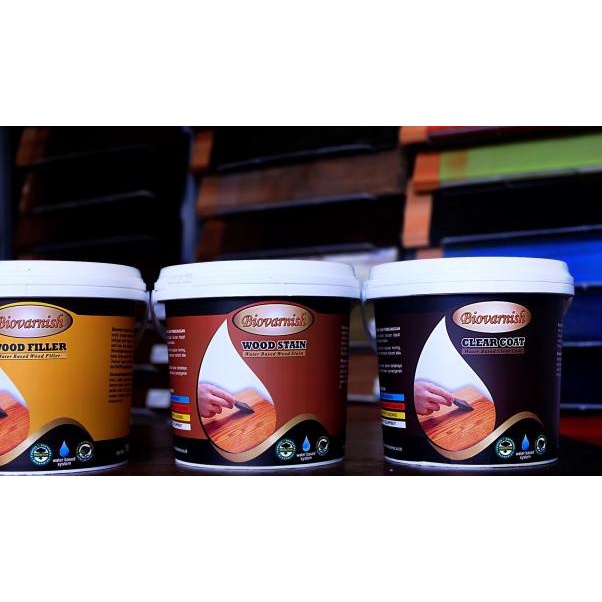 Cat Kayu Transparan Top Coat Biovarnish Clear Coat Gloss - Gloss