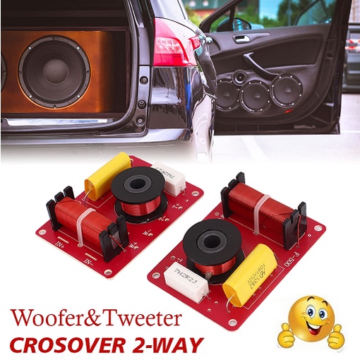 Jual Kit Crossover Pasif Way Crosover Filter Pembagi Suara Speaker Frequency High And Low