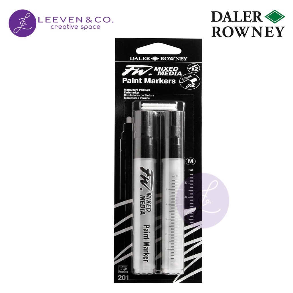 

FW MARKER SET 2X 1-2MM ROUND+NIB