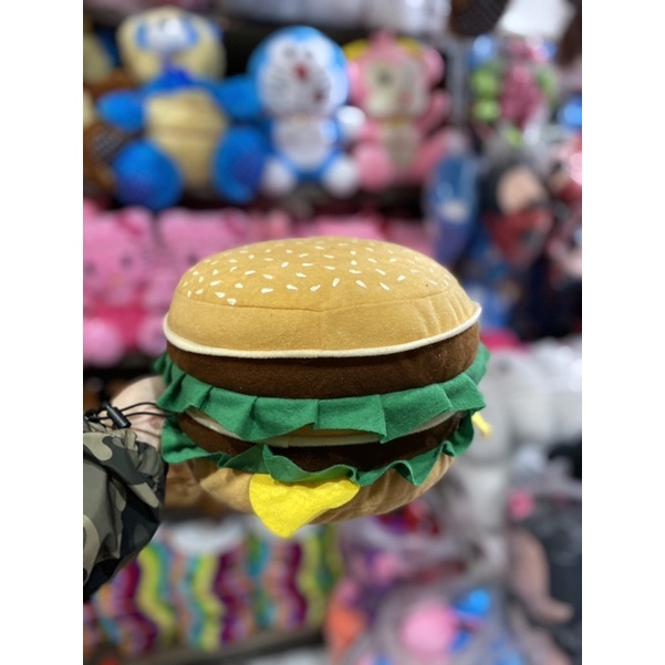 Boneka Burger Krabby patty