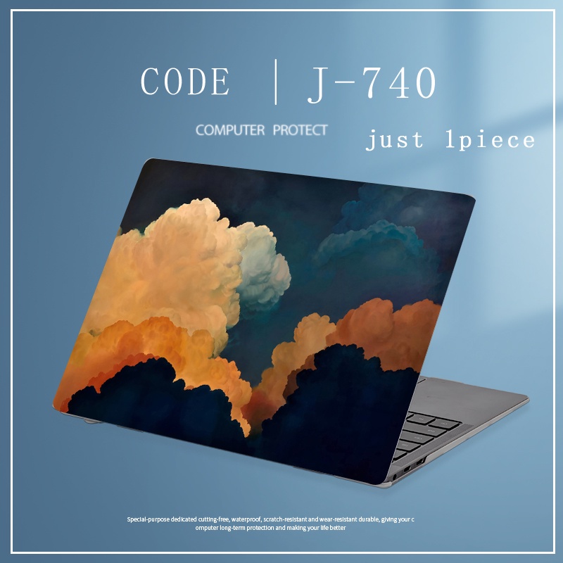 1pc Universal Bebas Potong COD Menyesuaikan 12 13 14 15.6 Inch Cover Laptop Stiker Skin Untuk ASUS VivoBook15 M4600I U3700 X515 ROG GA502I G512L Quote Kata Kata Terkenal Lembaran Decals