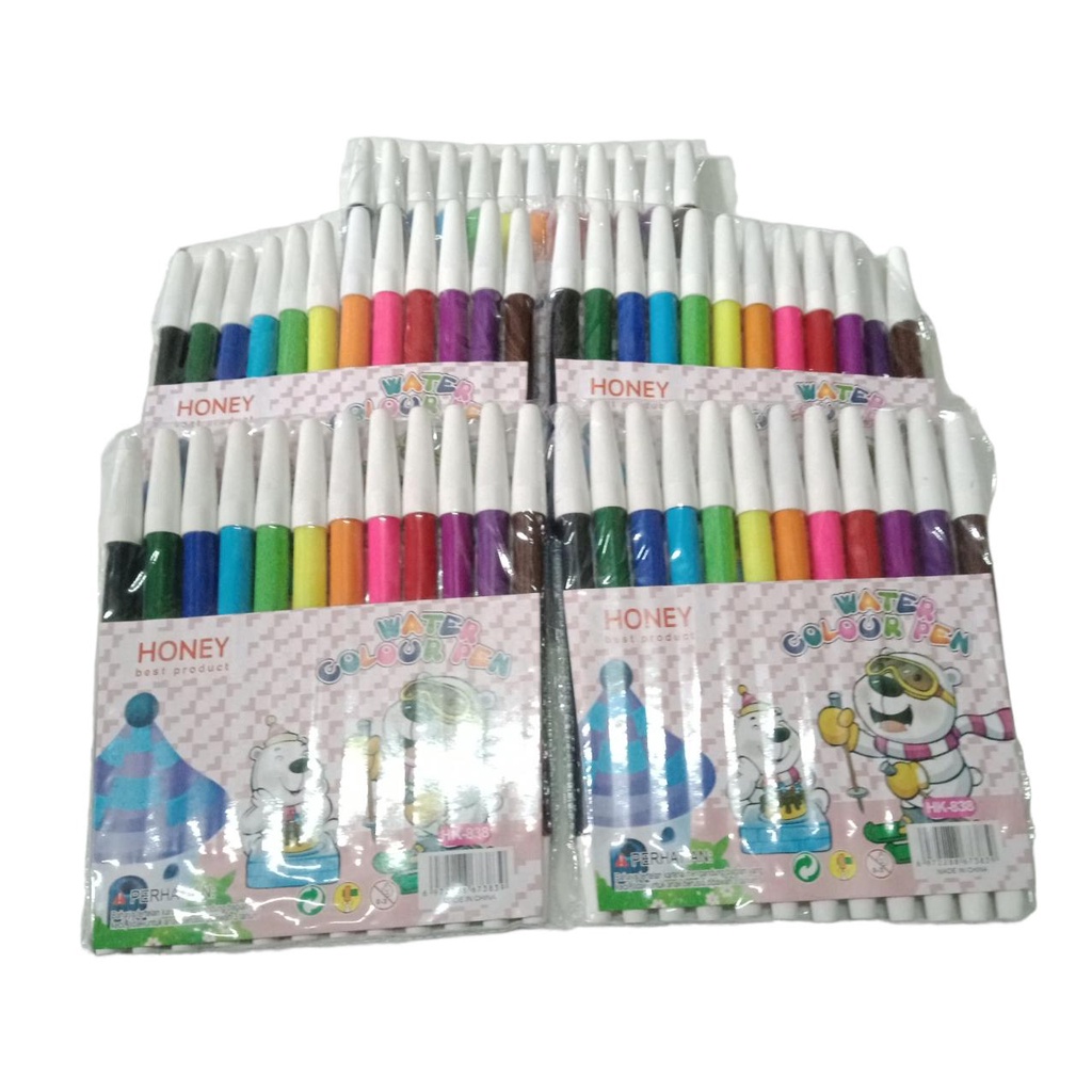 SPIDOL MEWARNAI MURAH ISI 12pcs SPIDOL MURAH UNIK LUCU ALAT GAMBAR MEWARNAI UNIK MURAH SPIDOL SENCO WATER COLOR PEN IMUT ISI 12pcs BANYAK WARNA COD