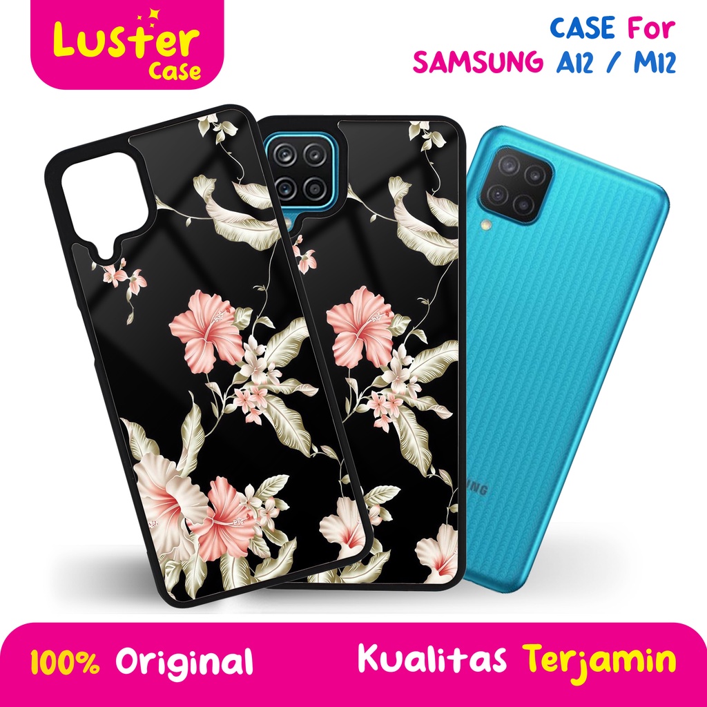 Case SAMSUNG A12/M12 - Casing SAMSUNG A12/M12 [ BUNGA ] Silikon SAMSUNG A12/M12 - Case Hp - Case Mew