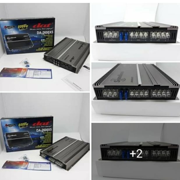 power mobil 4 chanel. merk dat 2600x5