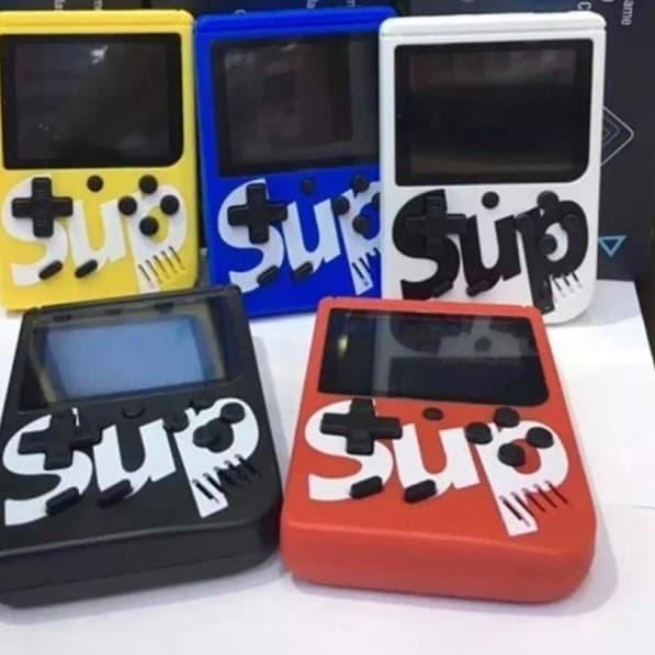 GameBoy Retro Mini SUP 400 in 1 game box portable mainan anak - Putih
