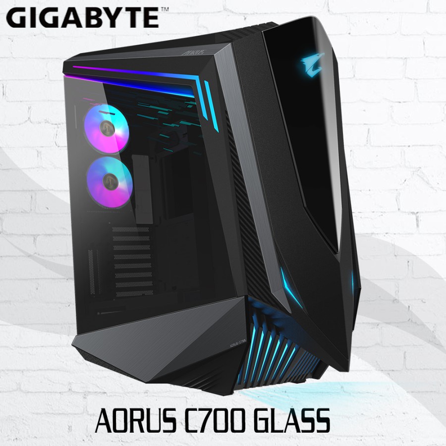 Gigabyte AORUS C700 GLASS - AC700G Full Tower E-ATX Gaming Case