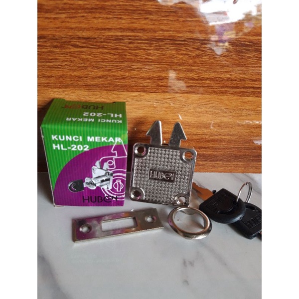 kunci mekar hl 202 / kunci lemari sleding/ kunci lemari geser