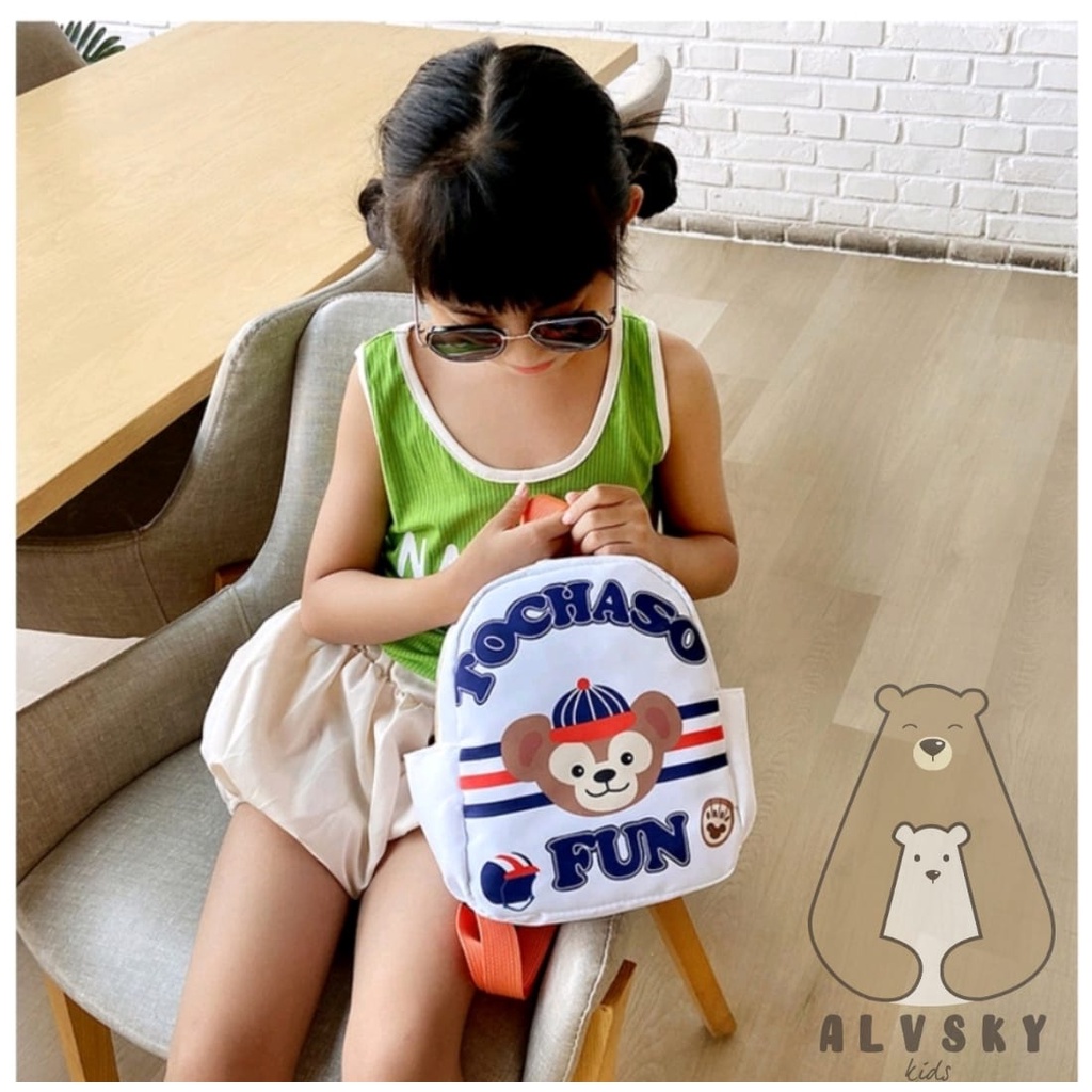 TAS RANSEL ANAK SEKOLAH MINI KARAKTER LUCU FASHION