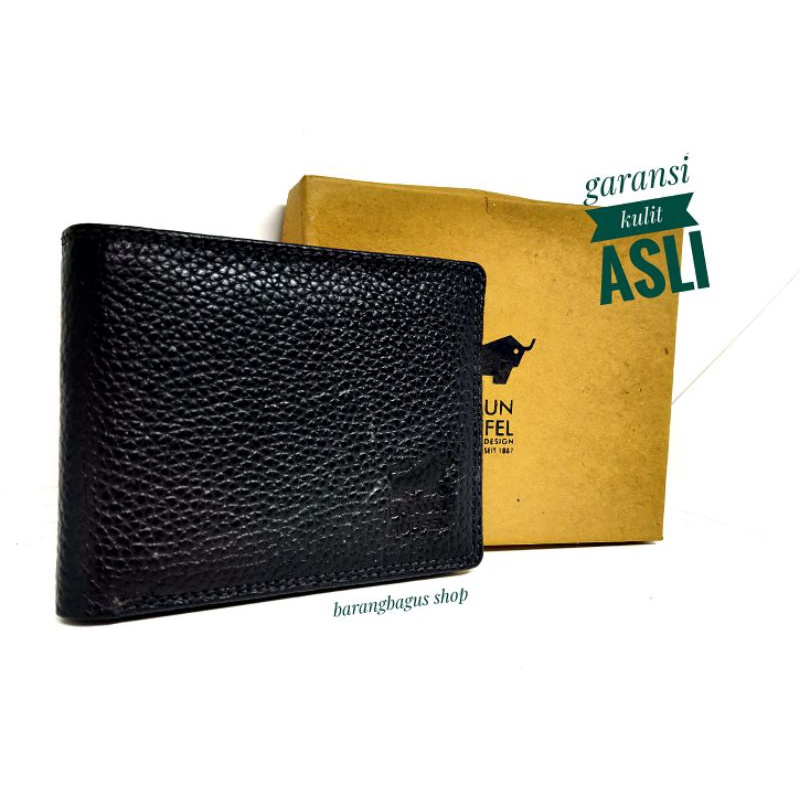 Dompet kulit asli pria import braun buffel model 3 dimensi