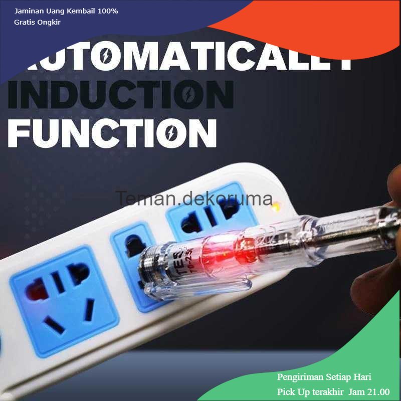 TD - PR2 BSIDE Voltage Test Pen Pendeteksi Aliran Arus Listrik 12-240V - BS250