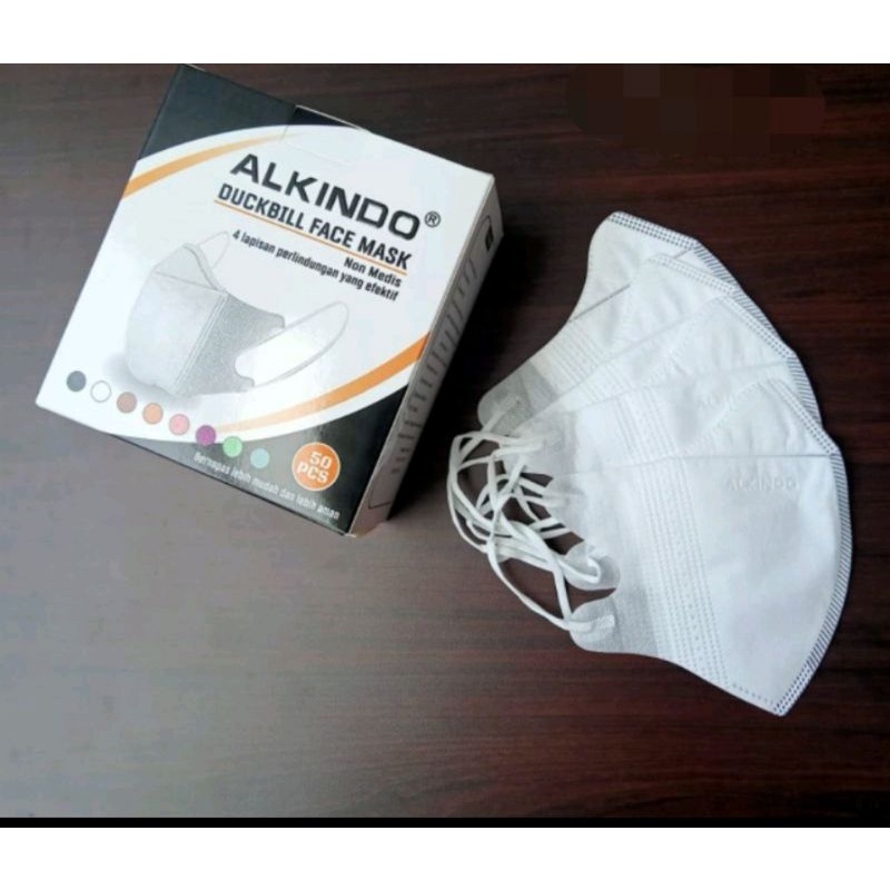 Masker duckbill Oncare/mouson/alkindo 4ply isi 50