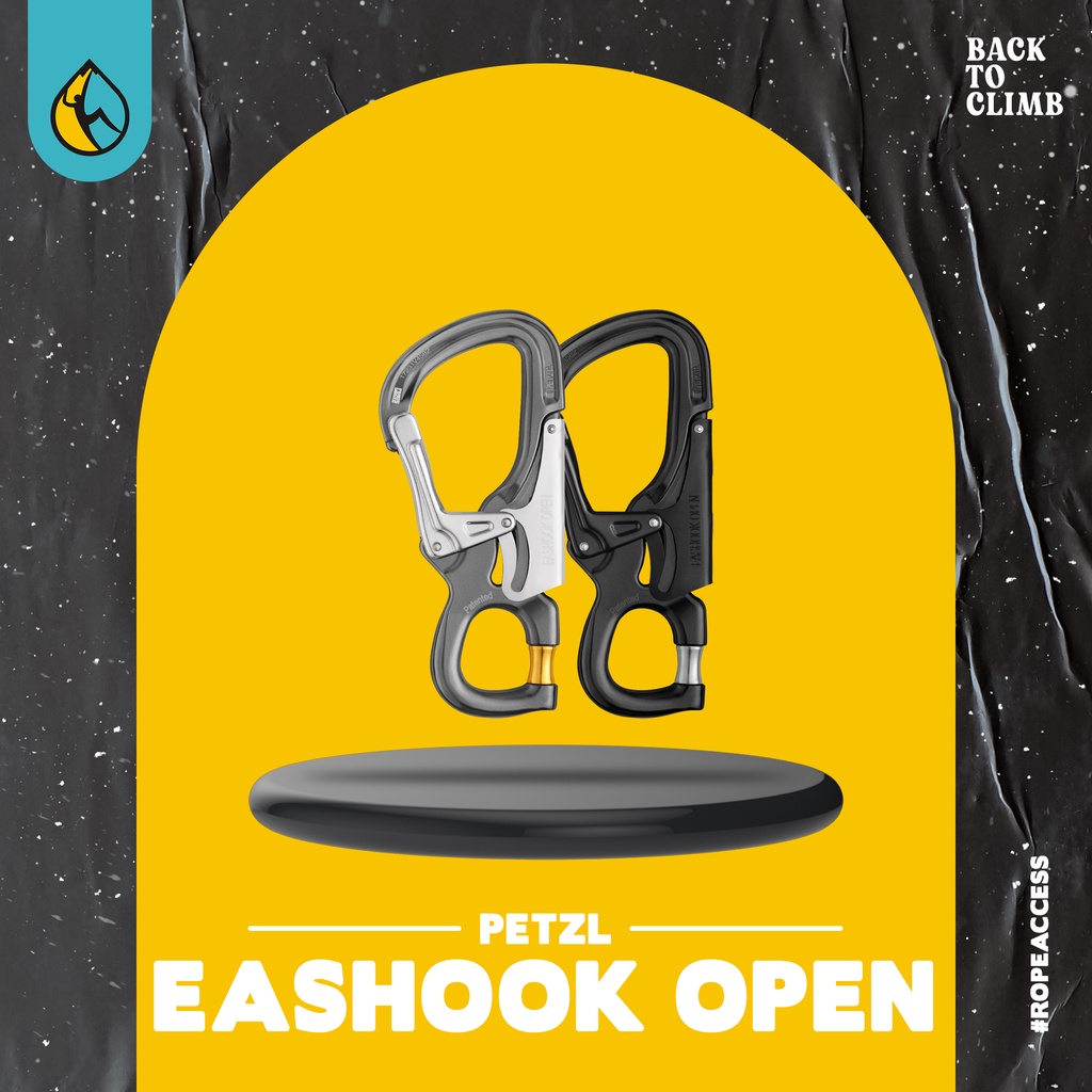 PETZL Eashook Open Connector Safety Equipment rope access