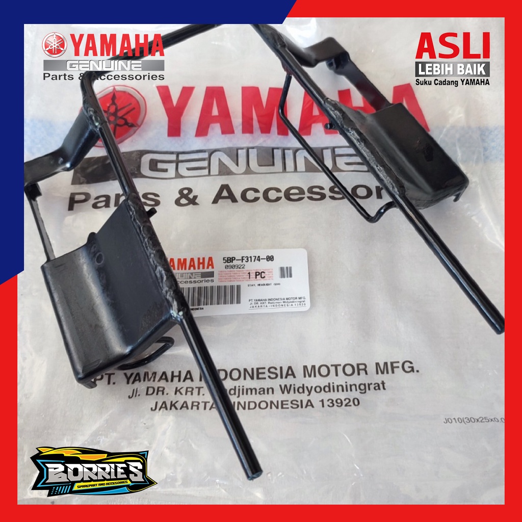 Braket Lampu Reflektor Depan Oval 2002 - 2006 Original Yamaha RX KING SCORPIO 5BP-F3174-00