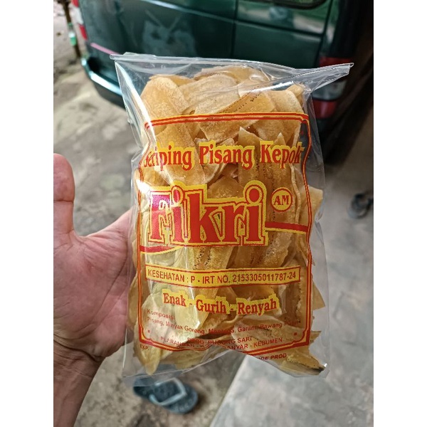 

Seriping Pisang Kepok FIKRI asli khas Kebumen